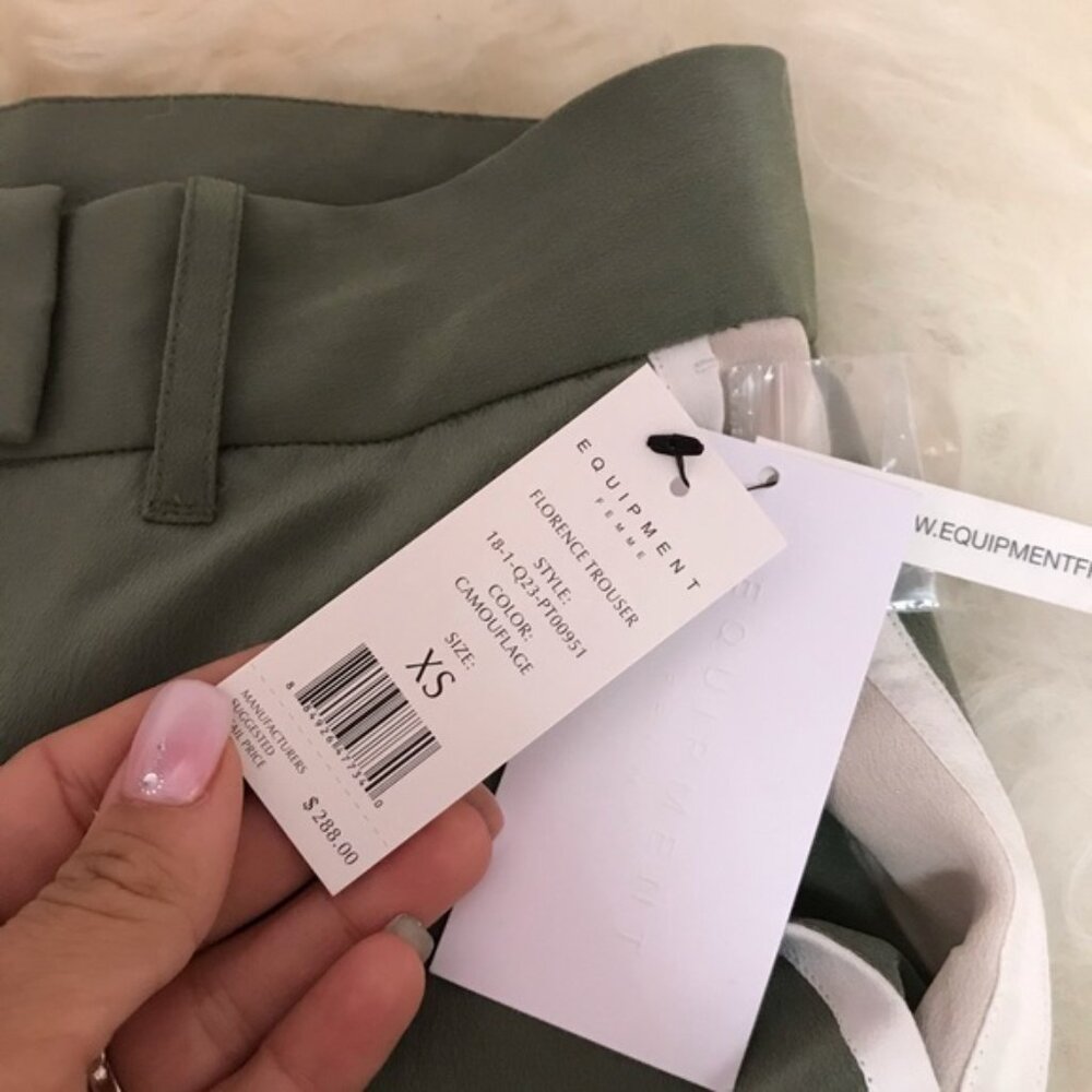 Equipment Florence Silk Trouser - Picture 8 of 8